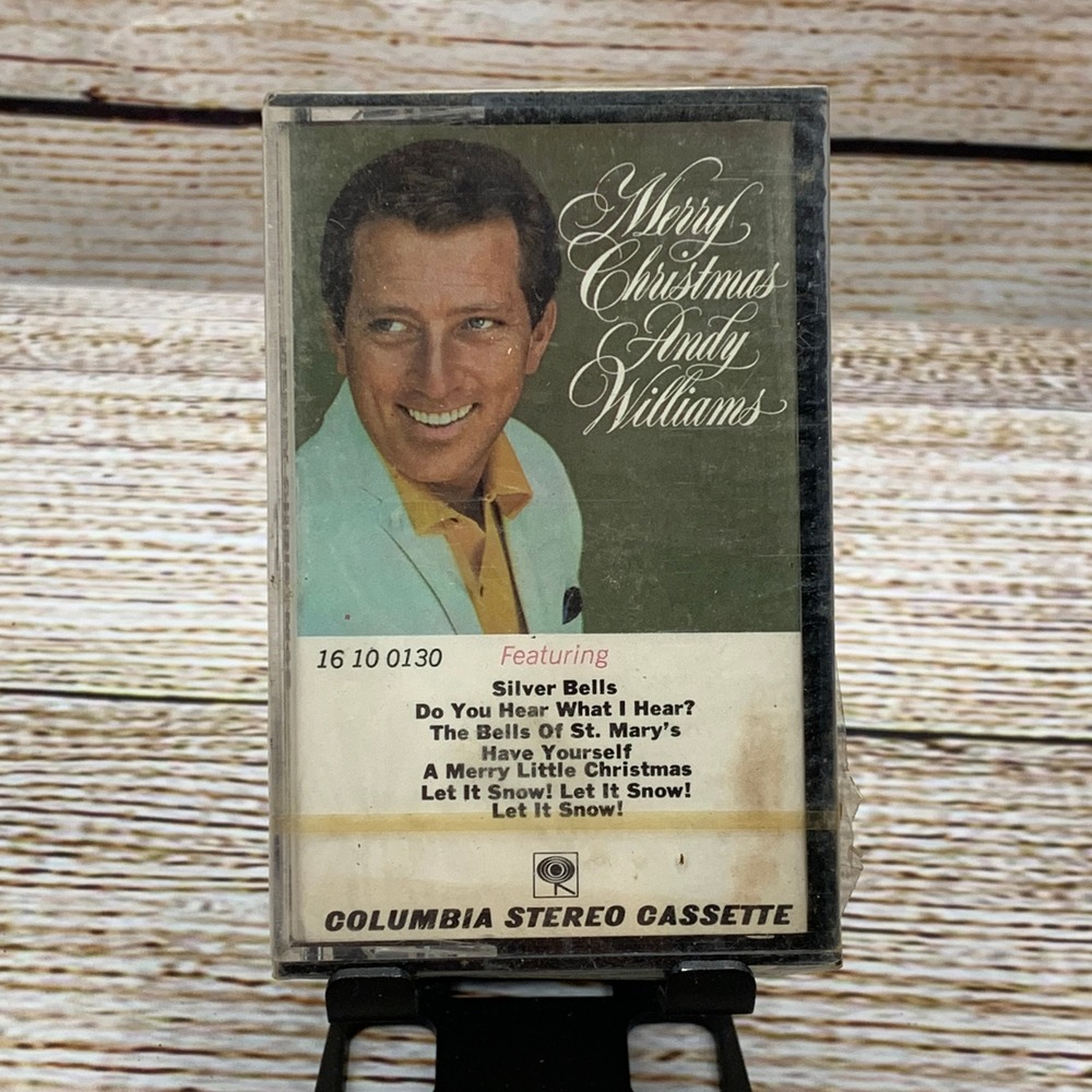 Andy Williams - Merry Christmas [1965 Cassette Tape Reissue]‎ Columbia Sealed